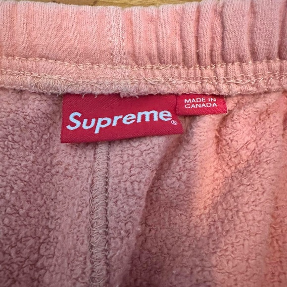 Supreme Men’s Coral Sweatpants Size Large - Picture 3 of 5